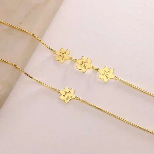 PULSERA CON HUELLA DE PERRO